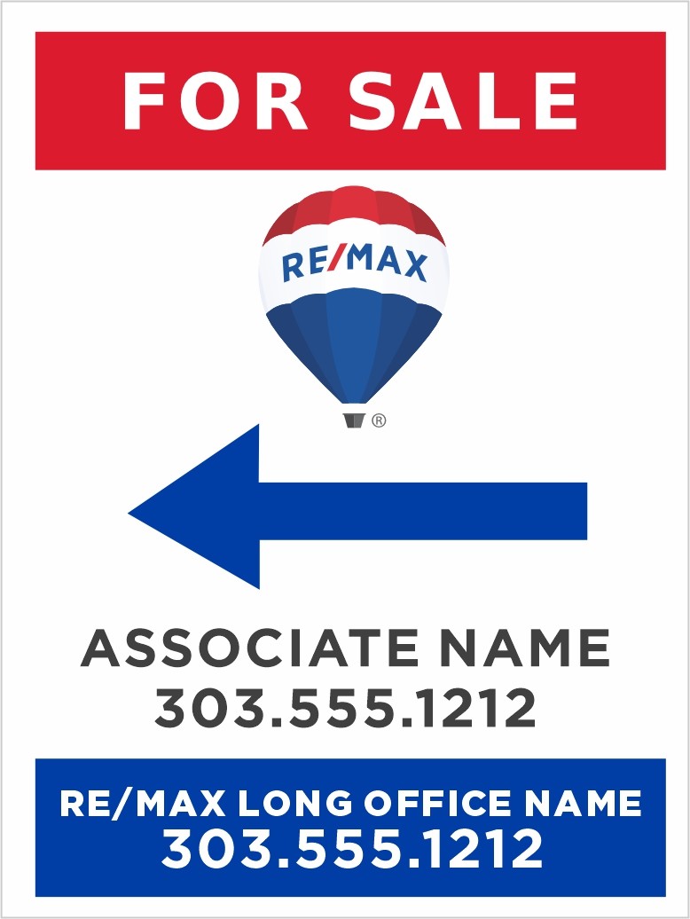 18Wx24H Vertical Sign Directional - Image 2