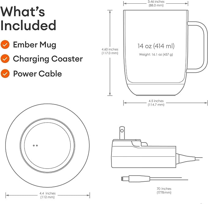 Ember Temperature Control Smart Mug 14 oz - Image 2