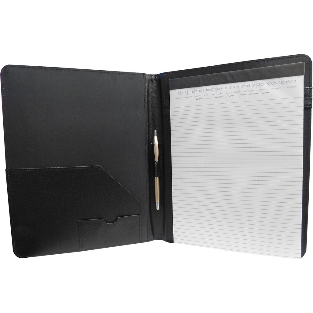 Antelope Mesa Junior Bonded Meeting Folder with Pen - Image 2