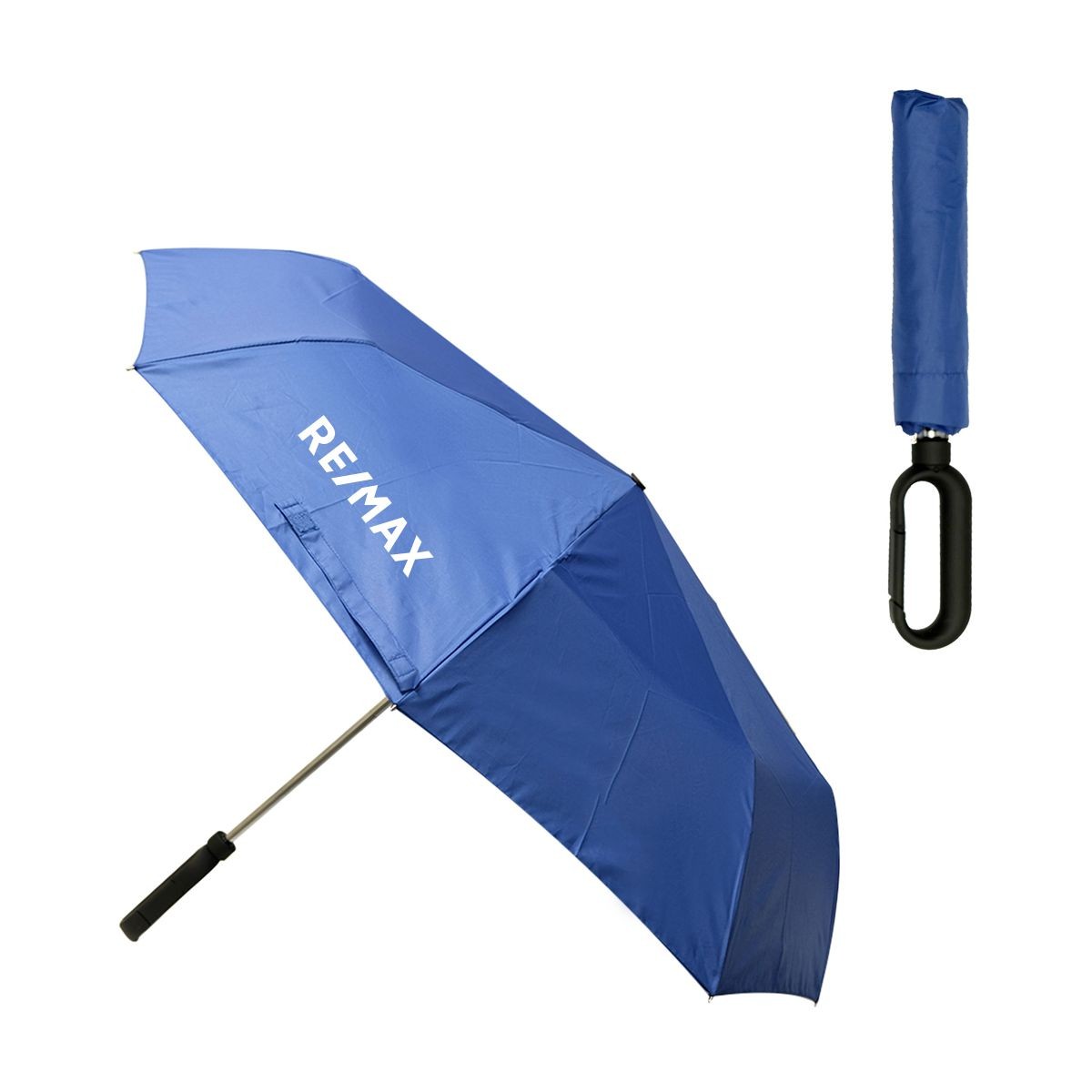 CAPTAIN GRIP CARABINER HANDLE FOLDING UMBRELLA