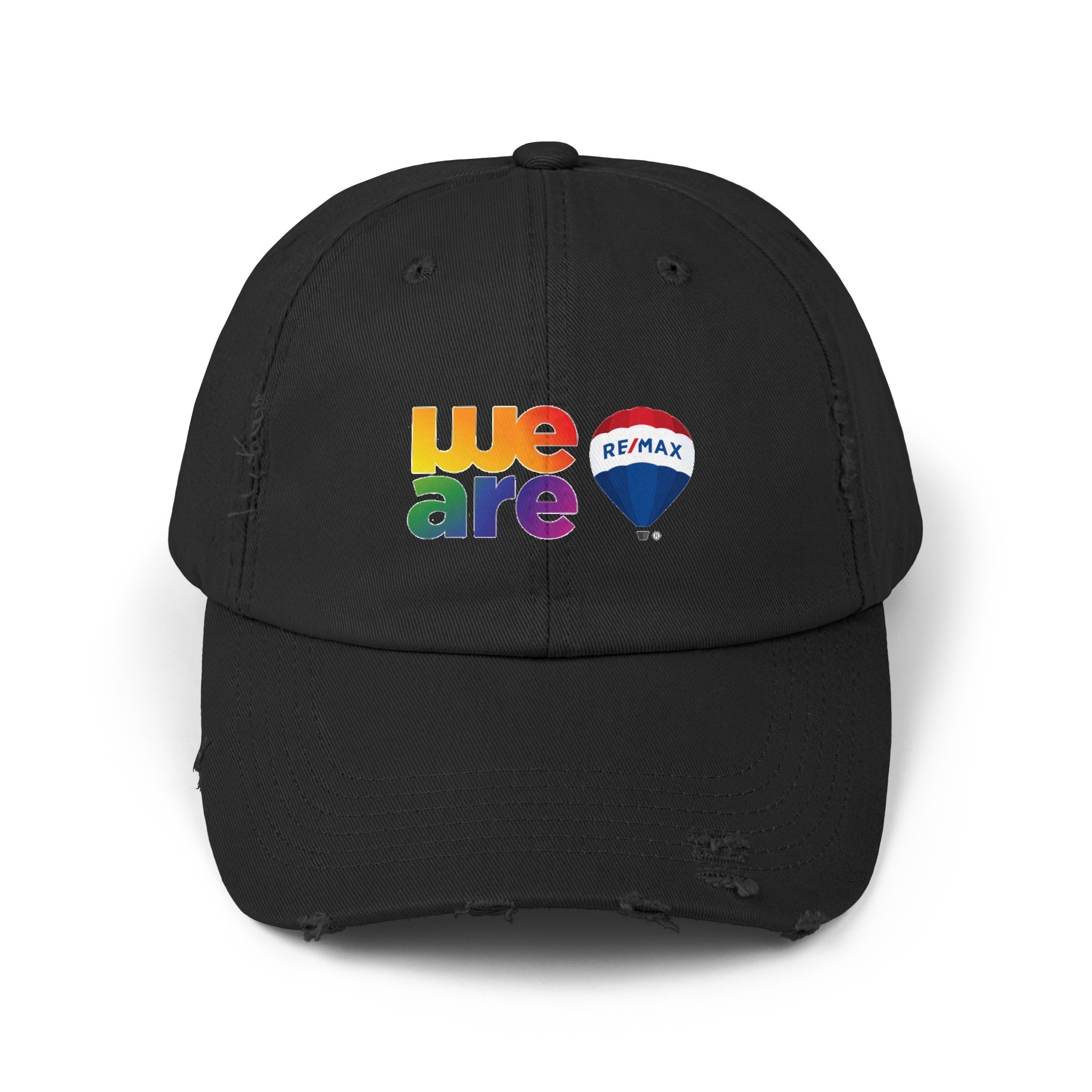 Pride Merch Unisex Distressed Cap - Image 4