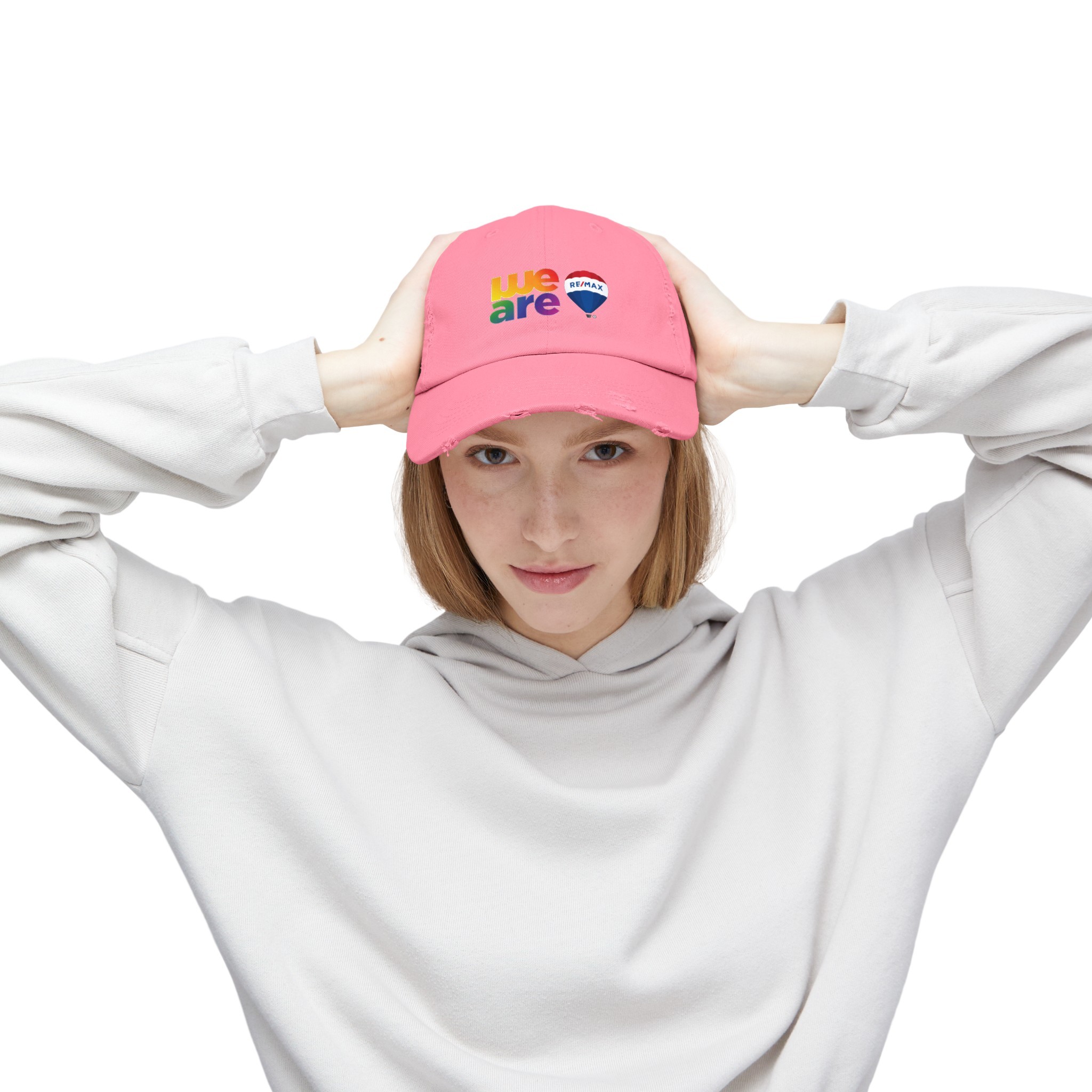 Pride Merch Unisex Distressed Cap - Image 11