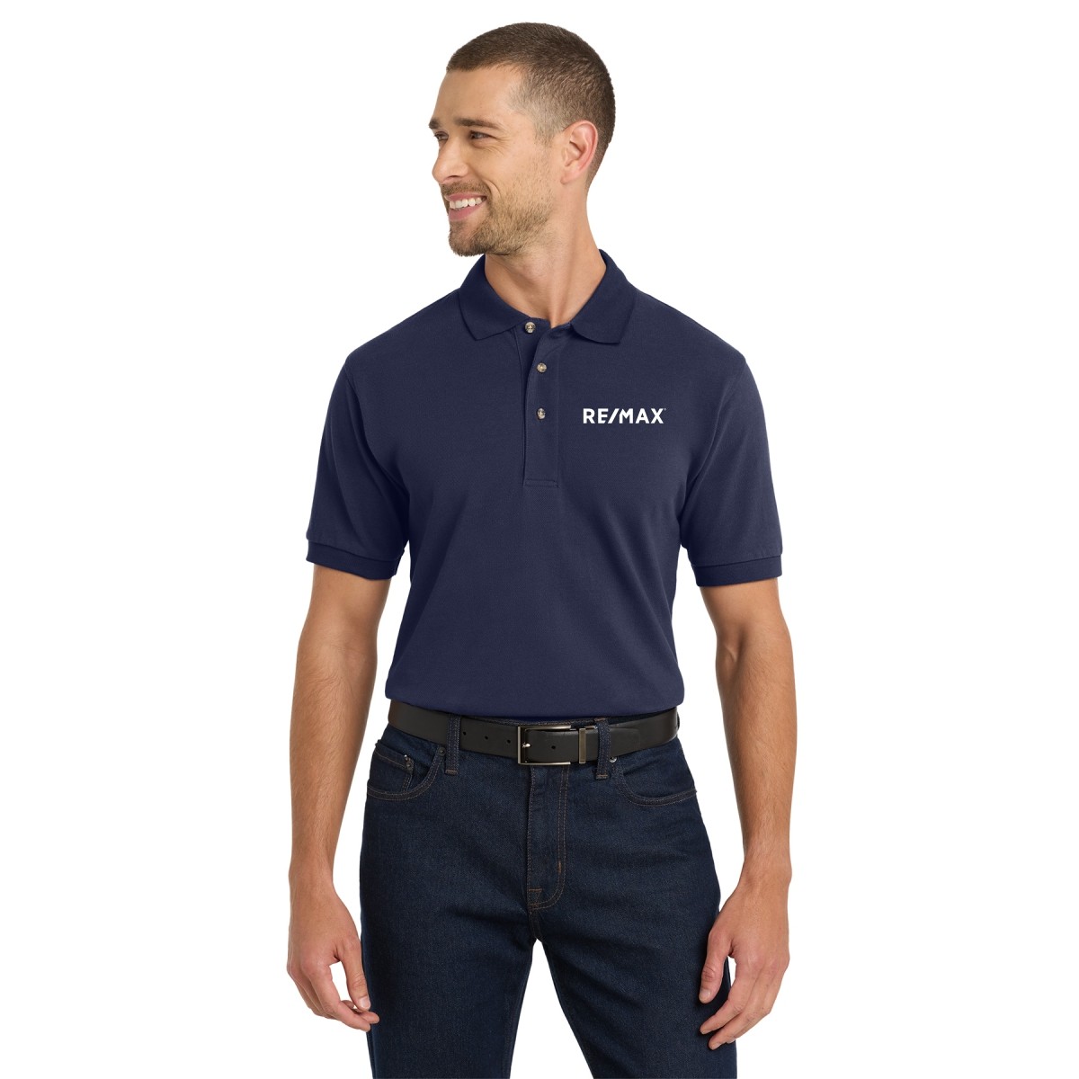 Port Authority® Heavyweight Cotton Pique Polo - Image 2