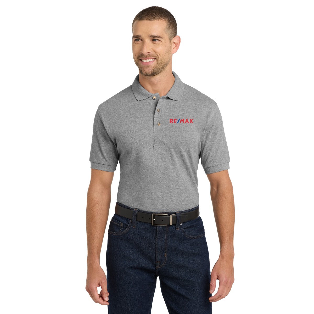Port Authority® Heavyweight Cotton Pique Polo - Image 3